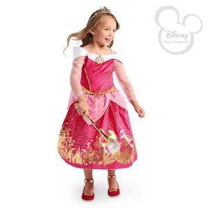 Sold - Aurora Costume For Kids, Sleeping Beauty S